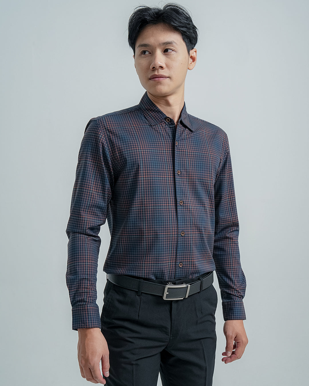Cardinal Men's Slim Fit Long Sleeve Shirt F2836J01A