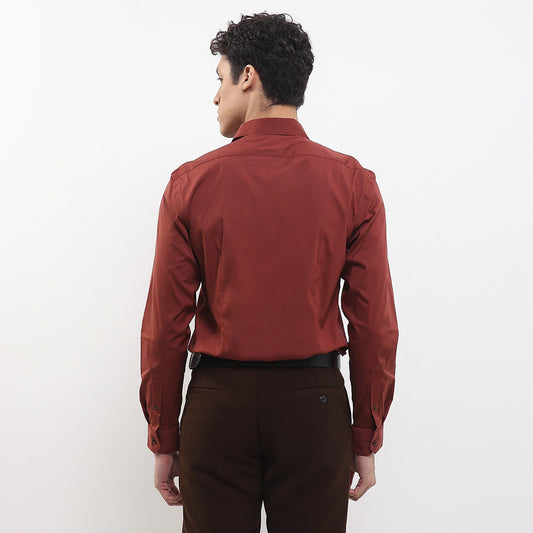 Cardinal Kemeja Lengan Panjang Slim Fit Pria F2841J11I