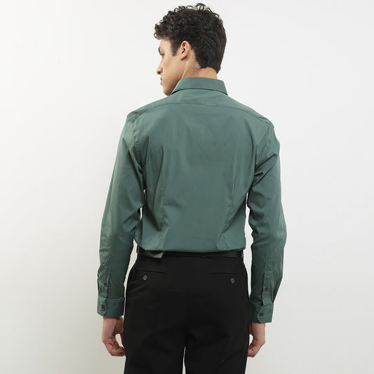 Cardinal Kemeja Lengan Panjang Slim Fit Pria F2842J06A