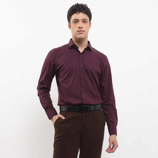 Cardinal Kemeja Lengan Panjang Slim Fit Pria F2843J09G
