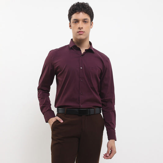 Cardinal Kemeja Lengan Panjang Slim Fit Pria F2853J09G