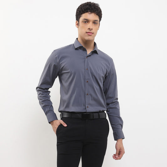 Cardinal Kemeja Lengan Panjang Slim Fit Pria F2855J04B
