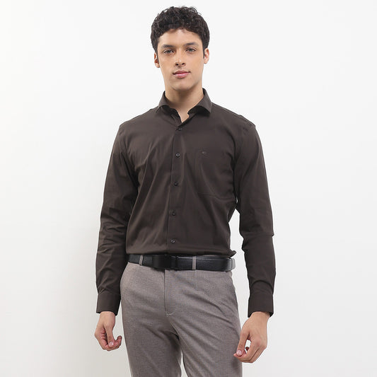 Cardinal Kemeja Lengan Panjang Slim Fit Pria F2857J06F