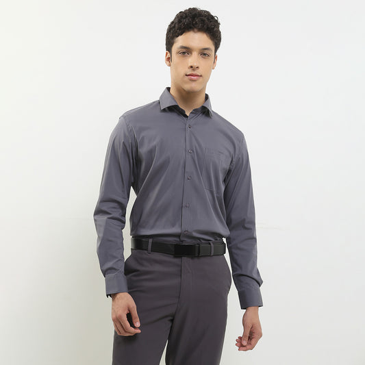 Cardinal Kemeja Lengan Panjang Slim Fit Pria F2858J04B
