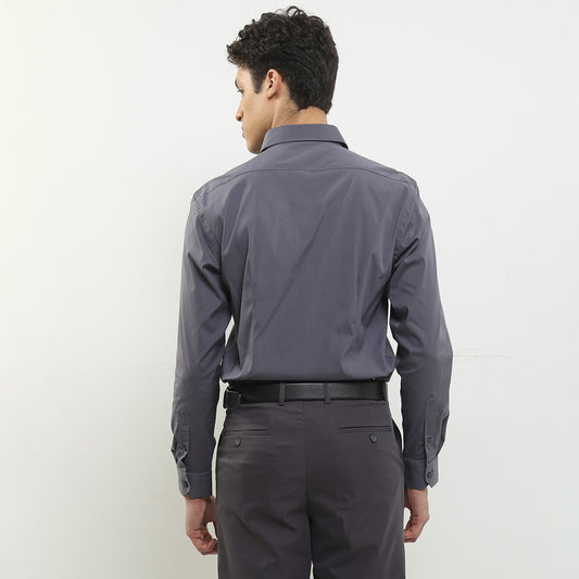 Cardinal Kemeja Lengan Panjang Slim Fit Pria F2858J04B