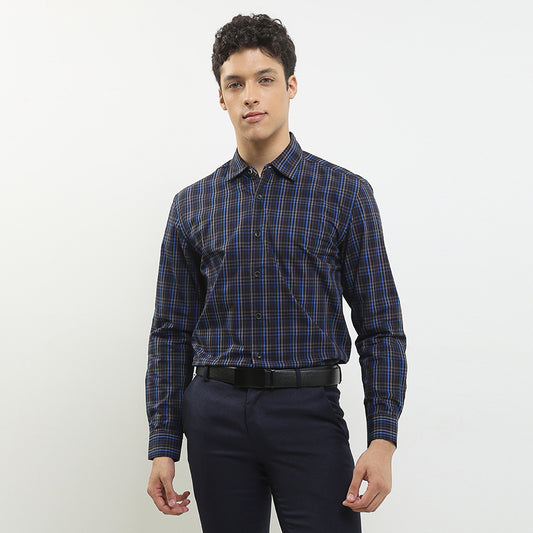 Cardinal Kemeja Lengan Panjang Slim Fit Pria F2861J01C