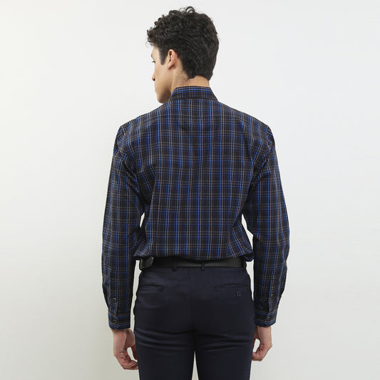 Cardinal Kemeja Lengan Panjang Slim Fit Pria F2861J01C