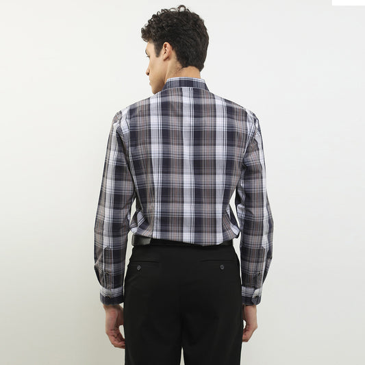 Cardinal Kemeja Lengan Panjang Slim Fit Pria F2863J01A