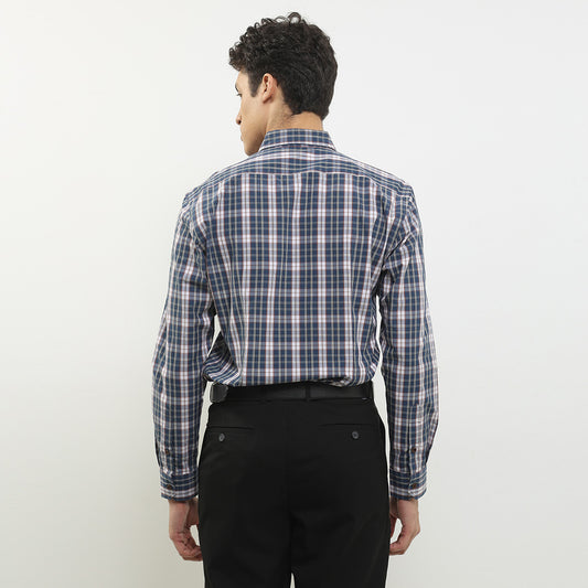 Cardinal Kemeja Lengan Panjang Slim Fit Pria F2865J02E