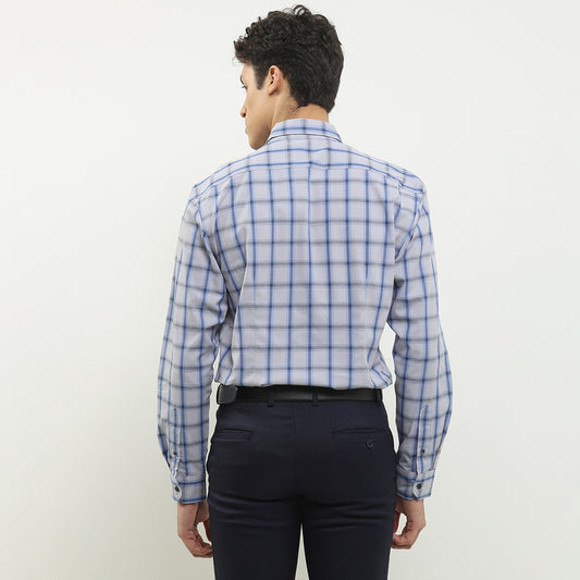 Cardinal Kemeja Lengan Panjang Slim Fit Pria F2868J04C