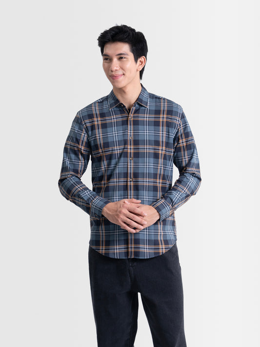 Cardinal Men's Slim Fit Long Sleeve Shirt F2607J04A