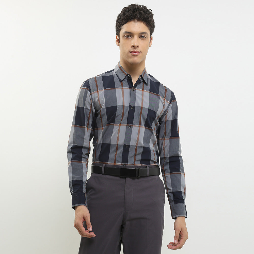 Cardinal Men's Slim Fit Long Sleeve Shirt F2878J04B