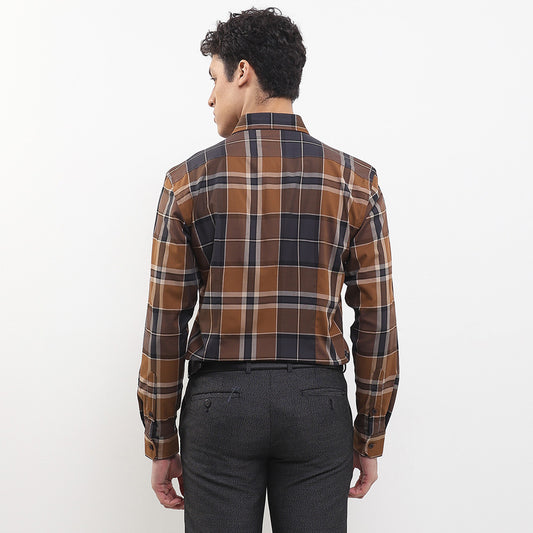 Cardinal Kemeja Lengan Panjang Slim Fit Pria F2881J03B