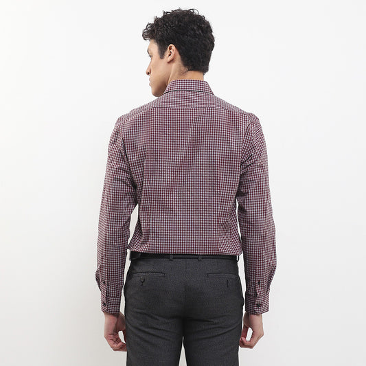 Cardinal Kemeja Lengan Panjang Slim Fit Pria F2884J11F
