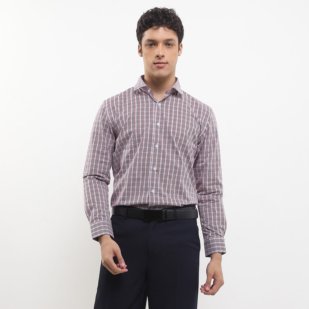 Cardinal Kemeja Lengan Panjang Slim Fit Pria F2887J11B