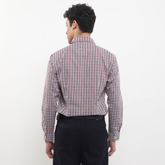 Cardinal Kemeja Lengan Panjang Slim Fit Pria F2887J11B