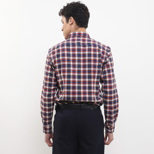 Cardinal Kemeja Lengan Panjang Slim Fit Pria F2889J03B
