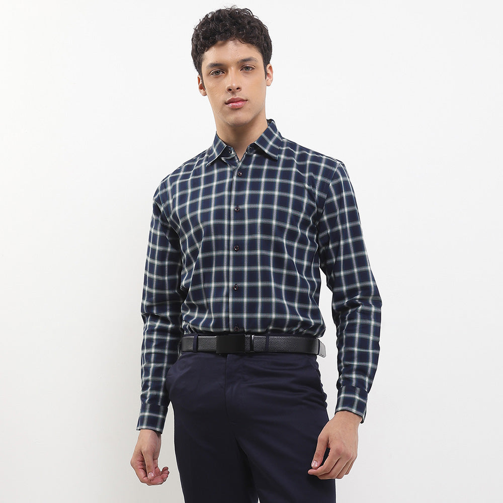Cardinal Kemeja Lengan Panjang Slim Fit Pria F2892J02E