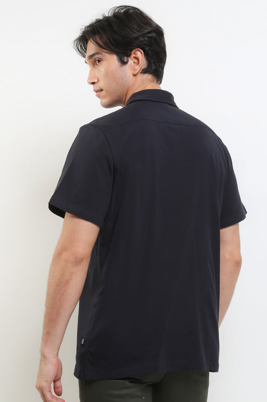 Cardinal Kemeja Lengan Pendek Slim Fit Pria Big Size F4170O01A