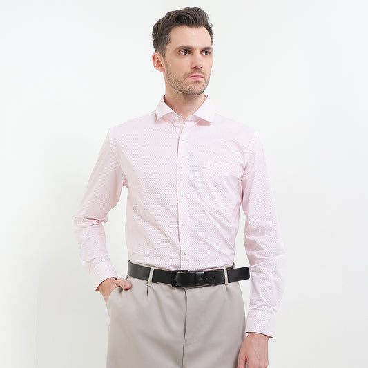 Cardinal Kemeja Lengan Panjang Slim Fit Pria F6145J11G