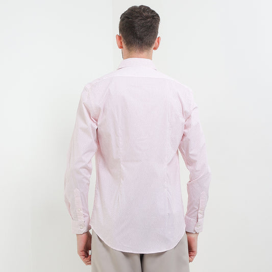 Cardinal Kemeja Lengan Panjang Slim Fit Pria F6145J11G