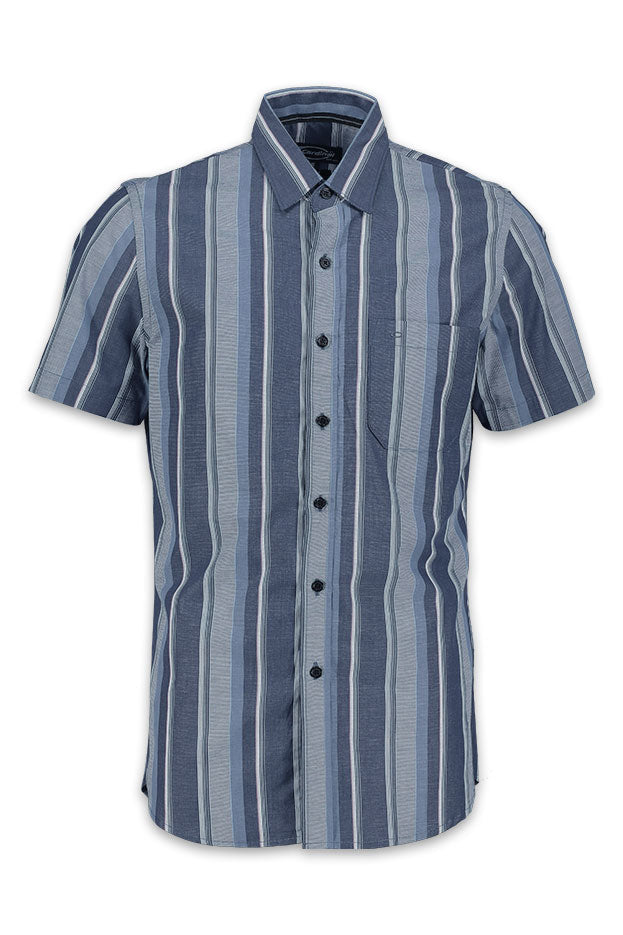 Cardinal Kemeja Lengan Pendek Slim Fit Pria F6158P02E