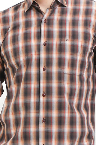 Cardinal Kemeja Lengan Panjang Slim Fit Pria F6163J03B