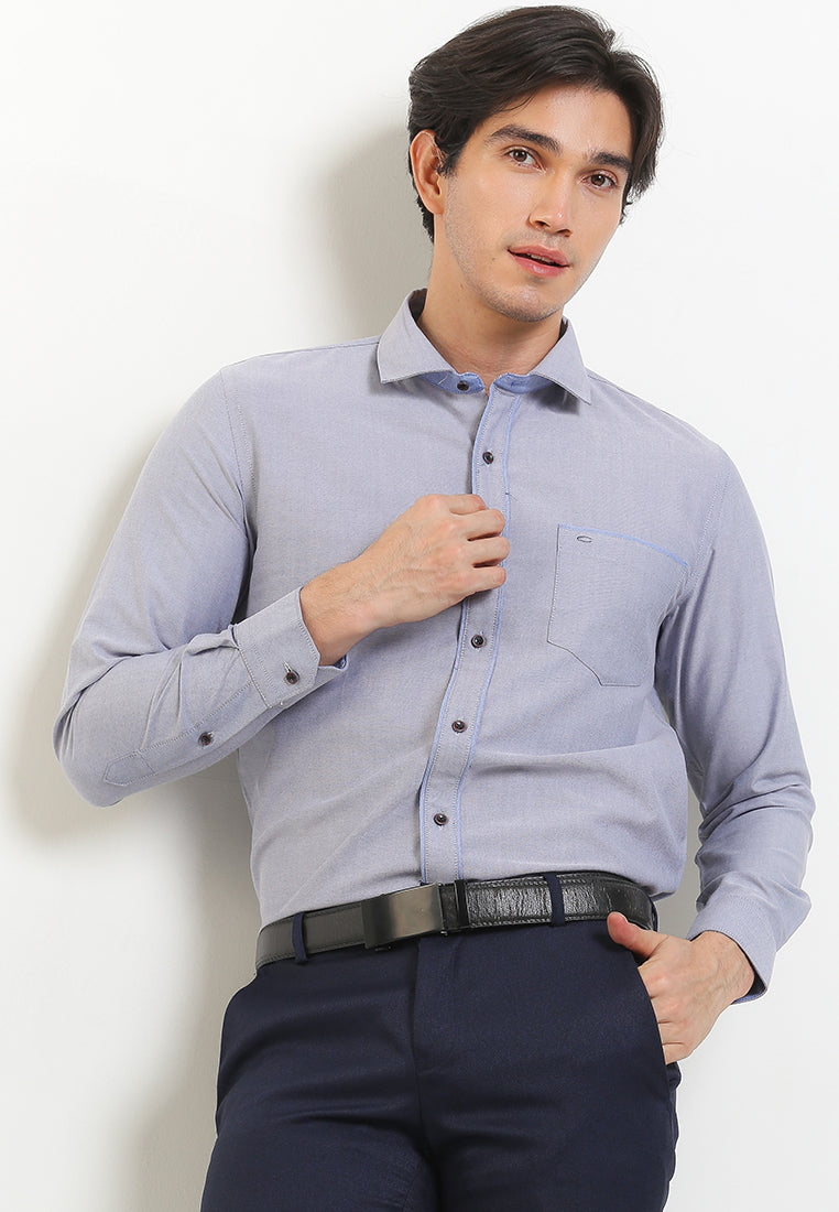 Cardinal Kemeja Slim Fit Pria F6168J02E