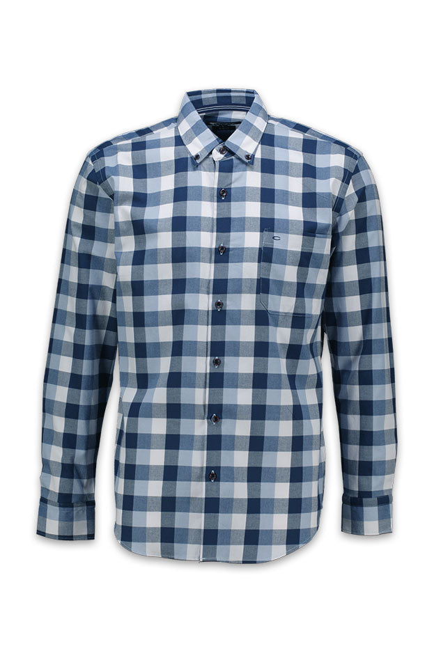 Cardinal Kemeja Lengan Panjang Slim Fit Pria Big Size F6194N02H