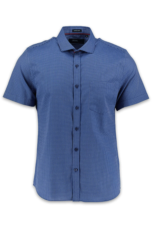 Cardinal Kemeja Lengan Pendek Slim Fit Pria F7043P02A