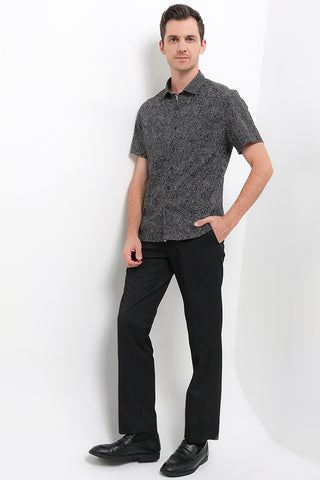 Cardinal Kemeja Lengan Pendek Slim Fit Pria F7272P01A