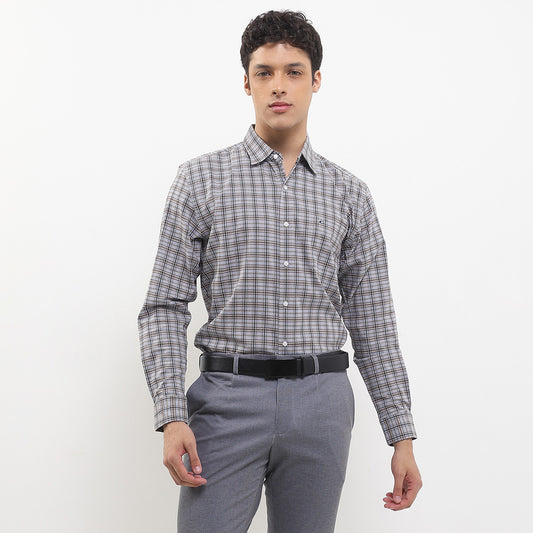 Cardinal Kemeja Lengan Panjang Slim Fit Pria F0005J04C