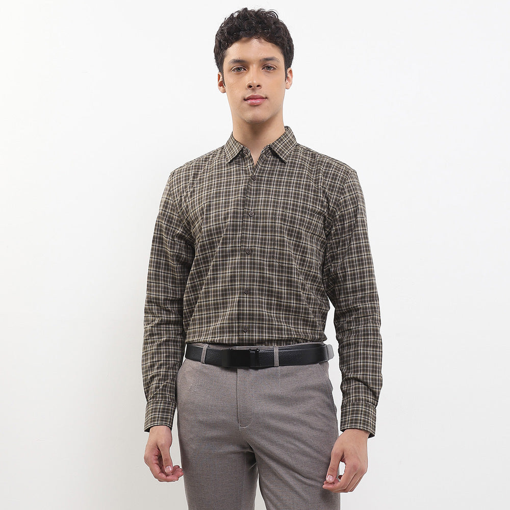 Cardinal Kemeja Lengan Panjang Slim Fit Pria F0006J06E