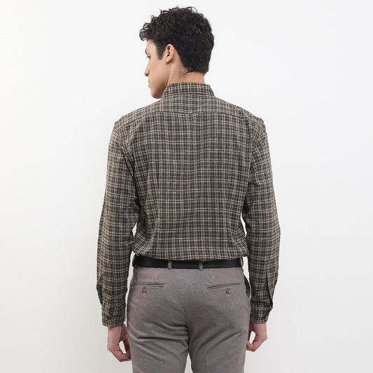 Cardinal Kemeja Lengan Panjang Slim Fit Pria F0006J06E