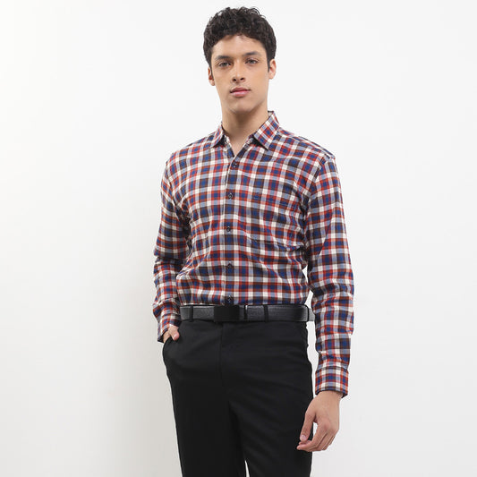 Cardinal Kemeja Lengan Panjang Slim Fit Pria F0008J03B