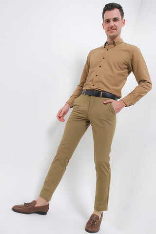 Cardinal Celana Panjang Slim Fit Pria F4007BK05D