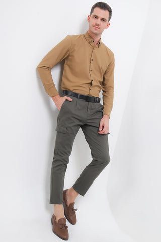 Cardinal Celana Panjang Kargo GI Slim Fit Pria F4003BK06E