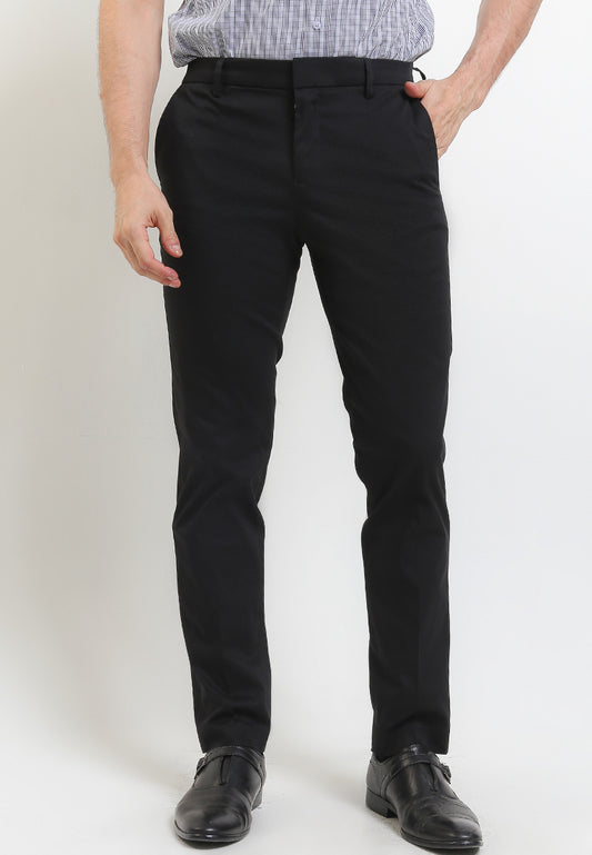Cardinal Celana Panjang Formal Slim Fit Pria F4210BK01A