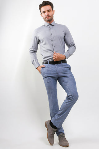 Celana Panjang Formal Slim Fit Pria Cardinal F4224BK02E