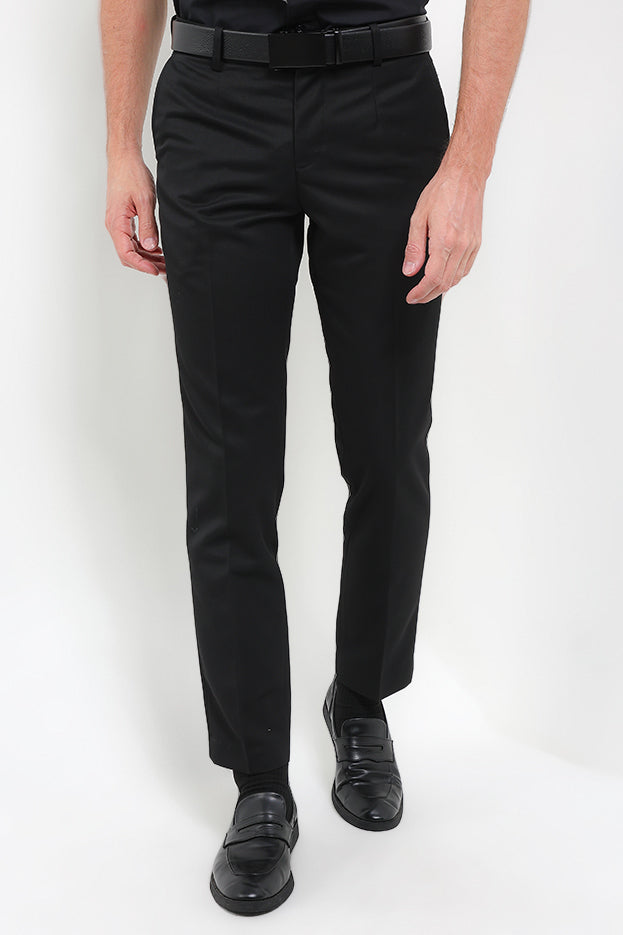 Cardinal Celana Panjang Formal Slim Fit Pria F4254BK01A