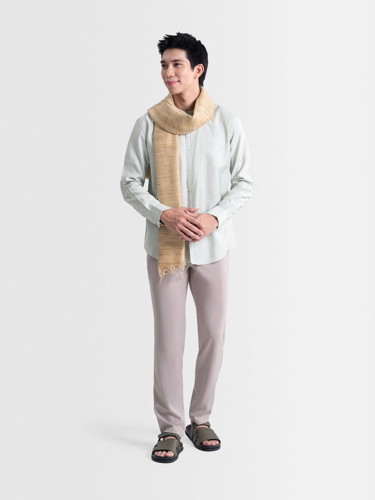 Celana Panjang Formal Slim Fit Pria Cardinal F4215BK05A