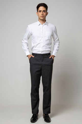 CELANA PANJANG FORMAL REGULAR FIT (ABU-ABU)