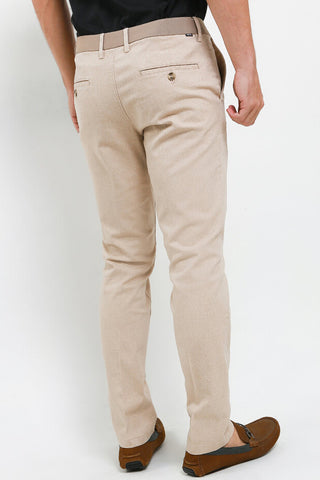 Celana Panjang Chinos Slim Fit Pria Cardinal F4075BK05C