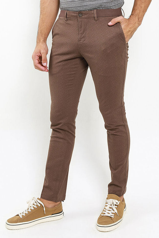Celana Panjang Chinos Pria Skinny Cardinal F4048BK03B