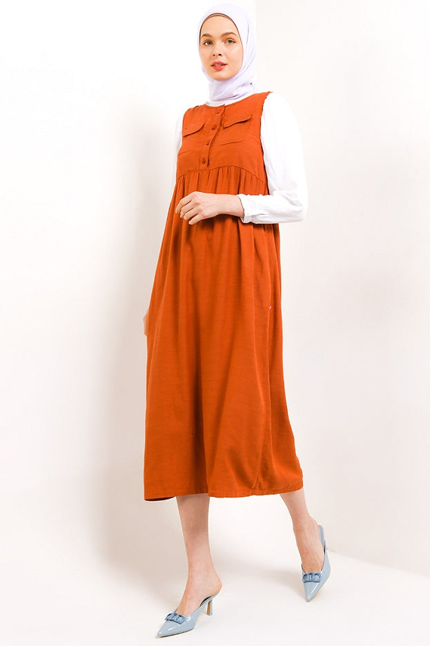 Dress Overall Loose Fit Cardinal Girls G0038I10E
