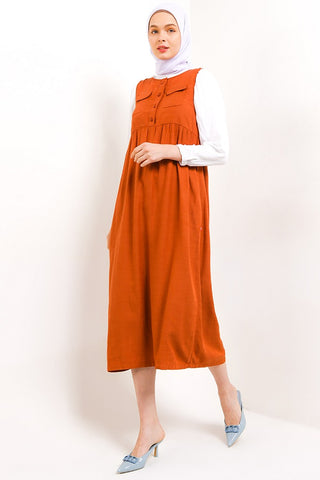 Dress Overall Loose Fit Cardinal Girls G0038I10E