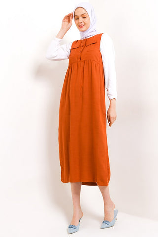 Dress Overall Loose Fit Cardinal Girls G0038I10E