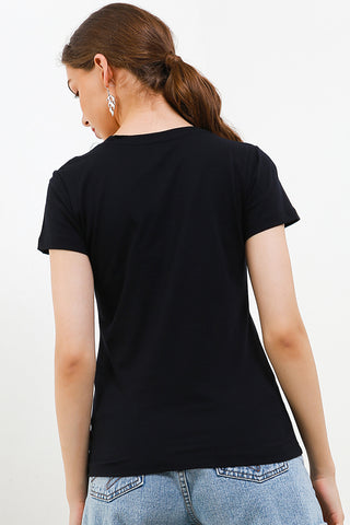 T-Shirt Slim Fit Wanita Cardinal G0495P01A
