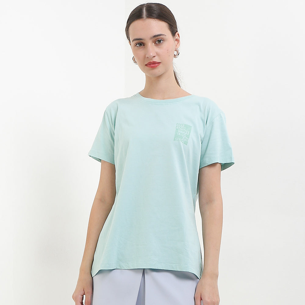 Cardinal T-Shirt Slim Fit Wanita G0501P06C