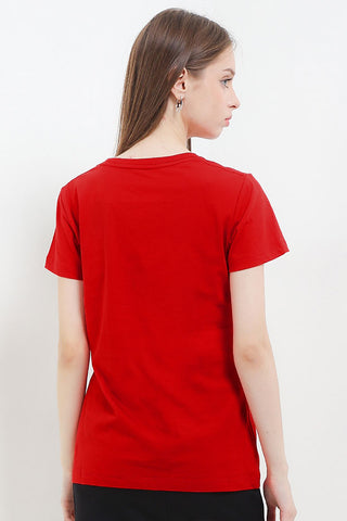 Cardinal T-Shirt Slim Fit Wanita G0579P11A